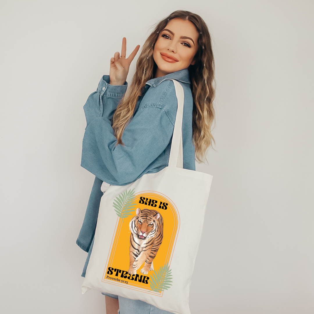 She is Strong Tote